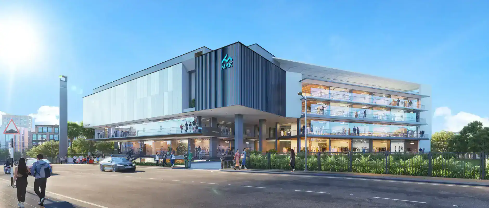 MAK Prime Square commercial building